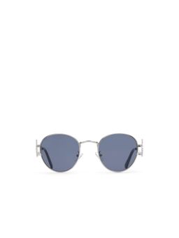 Aldo - Men Grey Round Sunglasses
