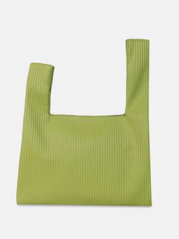 Haute Sauce - Asymmetrical Handle Green Handbag