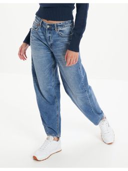 American Eagle - Women Blue Balloon Jeans