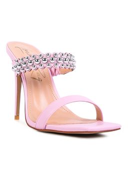 London Rag - Embellished Pink Heels