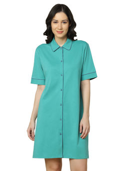 Triumph - Organic Cotton Boyfriend Ndk Nightdress - Teal