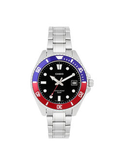 Casio - Men Enticer Black Dial Analog Watch - MDV-10D-1A3VDF