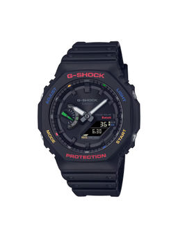Casio - Men G-Shock Bluetooth Connect Black Dial Analog & Digital Watch - GA-B2100FC-1ADR