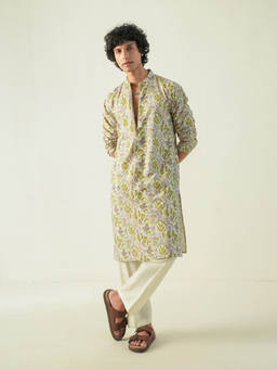 KISAH - Multi-Color Printed Kurta With Trouser