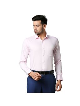 Park Avenue - Medium Blue Solid Formal Shirt