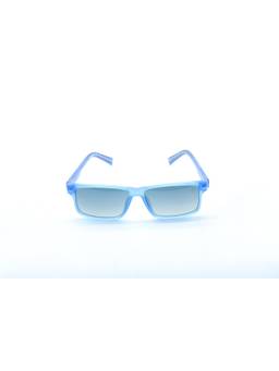 Timberland - Blue Rectangular Acetate Uv Protected Unisex Sunglasses (Tb00015 53 91D) (53)