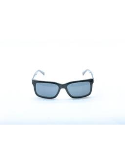 Timberland - Black Rectangular Acetate Uv Protected Men Sunglasses (Tb00021 57 01D) (57)