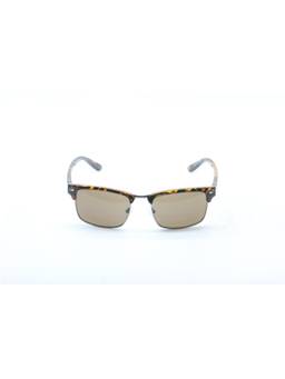 Timberland - Brown Rectangular Acetate Uv Protected Men Sunglasses (Tb7271 55 10E) (55)