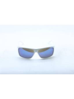Timberland - White Rectangular Acetate Uv Protected Men Sunglasses (Tb7292 62 21C) (62)