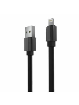 Portronics - POR-426 Konnect Flat Charge & Sync Function 2.4A Output Cable (Black)