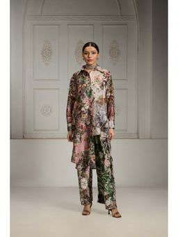 Rivaar by Rocky Star - Multi-Colour High Low Shirt Tunic