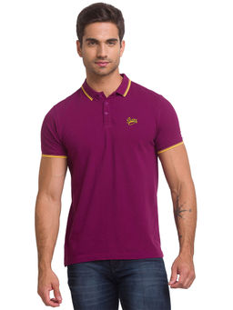 Being Human - Men Polo T-Shirt Maroon