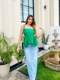 Label Aditi Hundia - Kiwi Crush Top