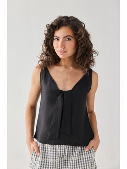 Reistor - Hemp Front Tie Cami Top
