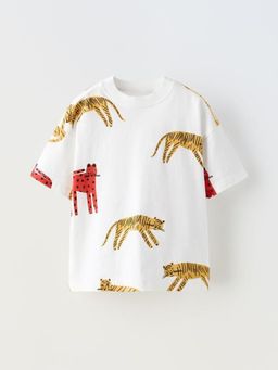 Googo Gaaga - Boys Cream Cotton T-Shirt