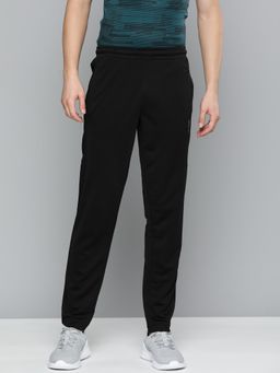 Alcis - Men Black Solid Slim Fit Track Pants