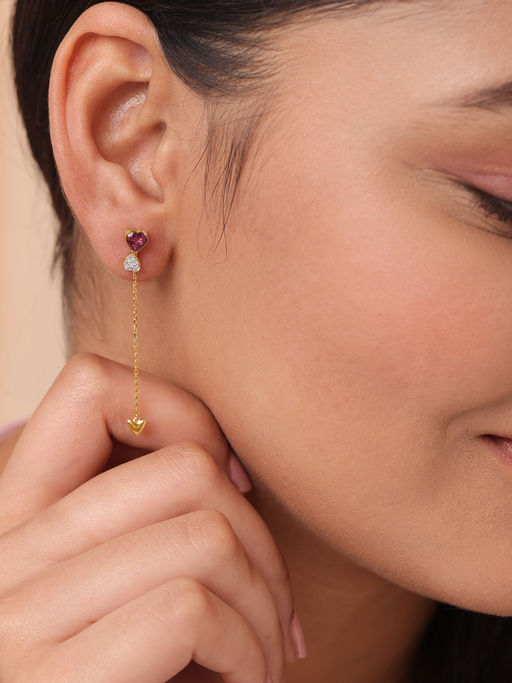 tanishq mia collection earrings