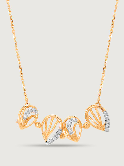 Diamond Necklace Mia Collection Jewellery By Tanishq With Price - Main Image