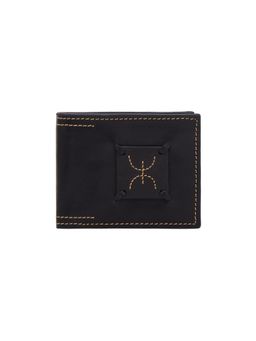 Hidesign - Timbuktoo W3 Mens Casual Bi-Fold Wallet - Black