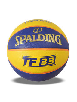 Spalding - Nba Tf-33 Basketball Yellow-Blue (6)