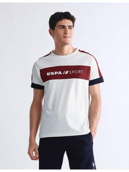 U.S. POLO ASSN. - U.S. Polo T-ASSN. Active Sports Mens Brand Embossed Slim Fit T-shirt