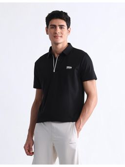 U.S. POLO ASSN. - U.S. Polo T-ASSN. Active Sports Mens Solid Slim Fit Polo T-shirt