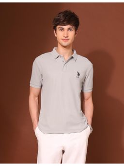 U.S. POLO ASSN. - U.S. Polo T-ASSN. Mens Slim Fit Work And Wander Polo T-shirt