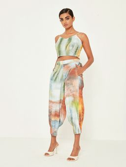 Ancestry - Spaghetti Strappy Crop Top