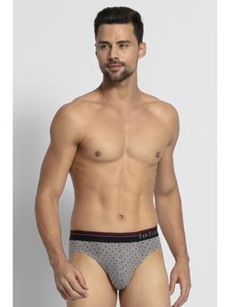 Van Heusen Innerwear - Men Antibacterial & Super Soft Briefs - Grey