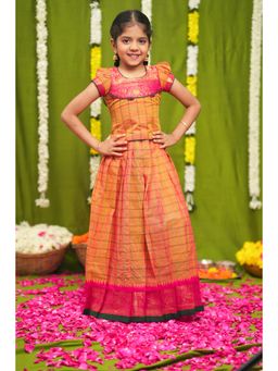 EKANTA - Samaira Top And Skirt Set - Orange