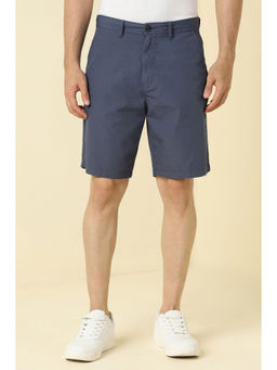 Allen Solly - Men Grey Textured Shorts