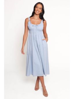 Petal & Pup - Pale Blue Auguste Midi Dress