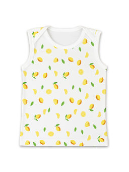 Moms Home - Unisex White Cotton Vest