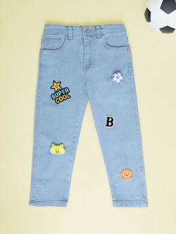 KiddoPanti - Boys Blue Denim Jeans