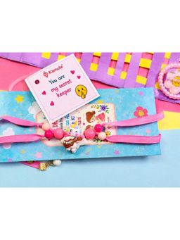 Kamule - Girls Unicorn Fairy Charm Rakhi - Pink