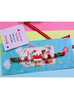 Kamule - Unisex Multi-Color Watermelon Popsicle Charm Rakhi