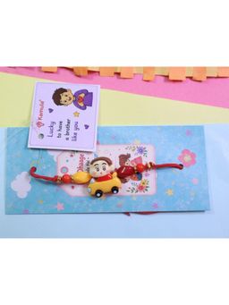 Kamule - Boys Multi-Color Cute Shinchan Theme Rakhi