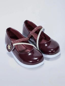 Hopscotch - Stone Studded Mary Jane Ballerinas