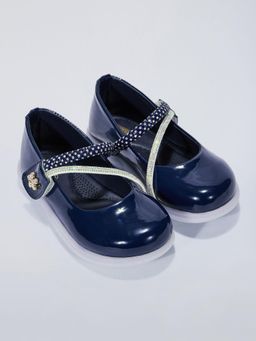 Hopscotch - Stone Studded Mary Jane Ballerinas