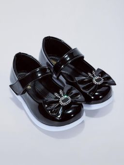 Hopscotch - Bunny Bow Mary Jane Ballerinas
