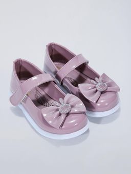 Hopscotch - Bunny Bow Mary Jane Ballerinas