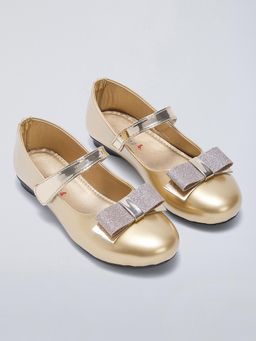 Hopscotch - Bow Applique Mary Jane Ballerinas