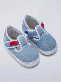 Hopscotch - Textured Velcro Sneakers