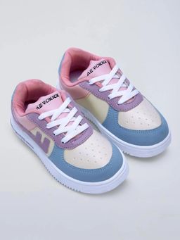 Hopscotch - Colorblock Lace Up Sneakers