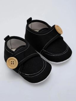 Hopscotch - Wooden Button Sneakers