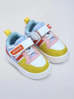 Hopscotch - Colour-Block Athletic Shoes