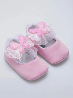 Hopscotch - Butterfly Applique Sneakers