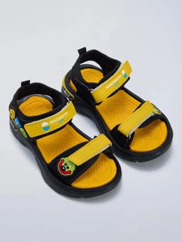 Hopscotch - 3D Appliques Double Velcro Athletic Shoes