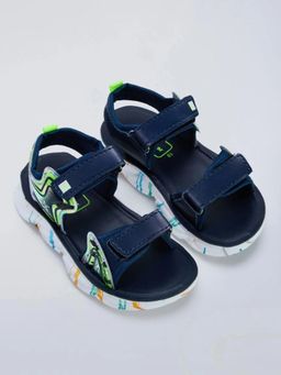Hopscotch - Metallic Neon Double Velcro Floaters