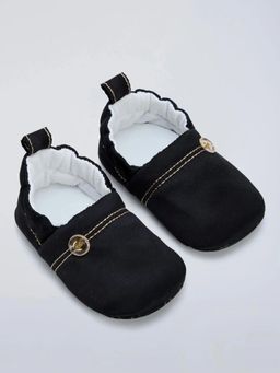 Hopscotch - Embroidered Cotton Sneakers